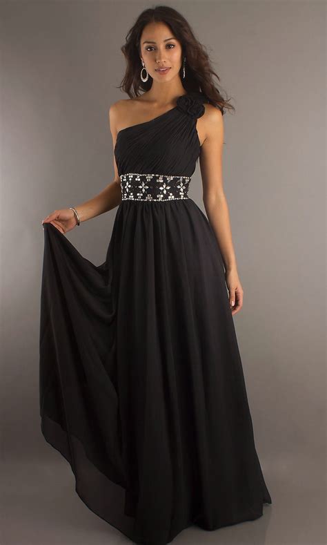 la femme black prom dress|More.